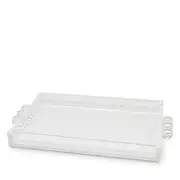 Tizo Lucite Tray with Bubble Handles