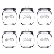 Kilner Universal Storage Jar 850ml Set of 6
