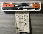 Bachmann HO Amtrak Crane Car & Flashlight Car Set Maintenance of Way