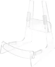 LIFKOME Clear Acrylic Guitar Stand Durable Display Stand for Electric Acoustic Guitars Violin Ukulele Sturdy Elegant Design for Home Stage Use Musicians