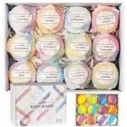 12pcs Large Bubble Bath Salt Essential Oils Bath Balls Set