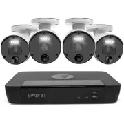 Swann 4K Master Series NVR Security Camera Kit (4 Pack)