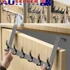 Punch-free 6/7/8 Door Hook Traceless Clothes Hanger Door Back Storage Rack