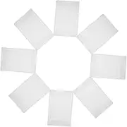 MOBUTOFU 10Pcs PVC Cassette Tape Storage Case Clear Dust Protection Holder for Blank Cassette Tapes and Easy to Clean Transparent Design for Enhanced Display and Preservation