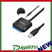 Simplecom SA236 USB 3.0 to SATA Adapter with Power Supply for 2.5“/3.5” HDD/SSD