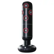 Inflatable Punching Bag Standing Boxing Post Boxing Column Adult Fitness Training