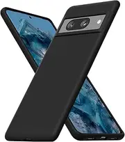 [RUNGOS] Slim Fit for Google Pixel 6a Case [Ultra Thin as No Case on] [Matte Skin Feel] [Anti-Slip & Sweat-Proof] Protective Cover for Google Pixel 6a Case Phone Case 6.1 inches 2022, Black