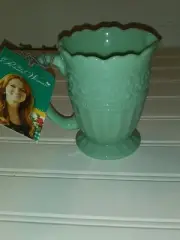 Pioneer Woman Timeless Beauty Jade Jadeite Milk Glass Creamer beautiful