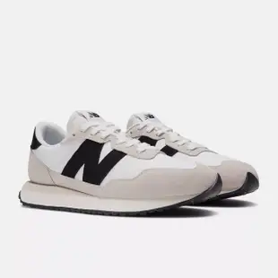 【NEW BALANCE】NB 237 復古運動鞋 休閒鞋 女鞋 男鞋 灰黑白(MS237SF-D)