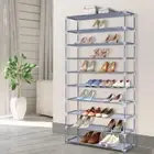 Artiss Shoe Rack Cabinet Stackable 10-Tier Grey