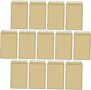 OSALADI 25Pcs Thickened Self Adhesive Paper Pockets Envelopes for Documents for Mailing File Storage Classic Strong Seal for Secure Protection
