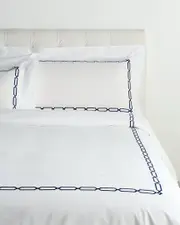 Dea Italian Linens Sinfonia Toscana Prato Embroidered Duvet Set