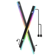 Sztxj ATX ARGB Motherboard Light Bar, 28 RGB Independently Addressable 5V 3Pin Motherboard Aura Sync, Lightsaber-X LED PC Kit Compatible