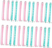 OATIPHO 24pcs Hair Perm Kit Flexible Curling Rods for Long Short Hair User Friendly Curlers for Home Salon Use Down Perm Tool for Effortless Curls Saving Styling