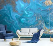 3D Blue Texture Art 41551NA Wallpaper Wall Murals Removable Wallpaper Fay