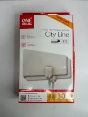 One For All 2-PACK 14502 City Line Indoor Flat HDTV Antennas Ultra Thin White