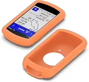 intended for Garmin Edge 1040 Case Protector Cover, Soft Silicone Colorful Protective Case Bumper Shell intended for Garmin Edge 1040 Plus, Edge 1040 Accessories (Orange)
