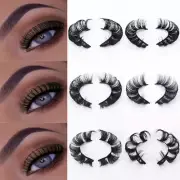 DD Curl Russian volumes Mink Lashes 3D Reusable Fluffy Mink Eyelashes