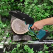 4" Cordless Electric Chainsaw Battery-Powered Wood Cutter Rechargeable 450W New