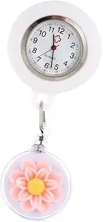 [Holibanna] Nurse Table Women Nurses Fob Watch Fob Watches for Nurses Ladies Watches Id Badge Holder Quartz Watch Accessories Pocket Watch Digital Watch White Case Material: Alloy