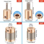 4Pcs Stained Glass Grinder Bit Diamond Grinder Bit Head Tool Set 1inch DeOTV●/