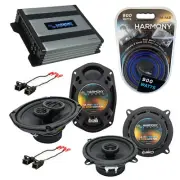 Oldsmobile Ninety-Eight 1994-1996 OEM Speaker Upgrade Harmony & HA-A400.4 Amp