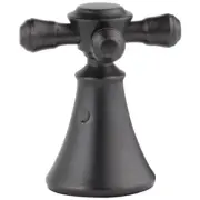 Delta H295 Cassidy Set of Two Cross Handles for Bathroom Faucet - Bronze