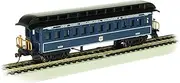 Old-Time Coach Car with Round End Clerestory Roof - B&O® Royal Blue - HO Scale