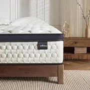 [KauRelax] Queen Mattress, 14 Inch Queen SizeMattresses,Hybrid Mattress in a Box with Gel Memory Foam & Individual Pocket Spring for Edge Support, Pressure Relief, Medium Firm,CertiPUR-US