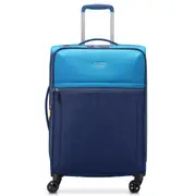 Delsey Brochant 3 - 67 cm 4-Wheel Expandable Suitcase - Ultramarine Blue