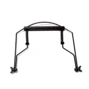 10 Holes Harmonica Neck Holder Black