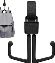Motorcycle Handlebar Hook - Car Interior Storage Hook Multipurpose Hanger - Rotatable Utility Support Hanger for Motorbike Scooter Stroller Sedan SUV