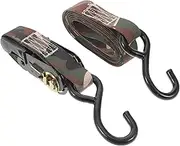 TINEASUR Heavy Duty Camouflage Ratchet Straps Tie Down Cargo Straps Efficient Securing for Trucks Trailers and Motorcycles Reliable Cargo Fastening