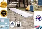 Weisshorn Folding Camping Table Portable Outdoor Family Picnic BBQ 240CM Alumin