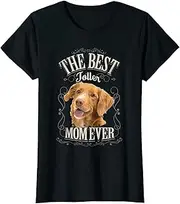 [VidiAmazing] Womens Best Toller Mom Ever Nova Scotia Duck Tolling Retriever Dog ds2043 T-Shirt