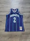 Mitchell & Ness Charlotte Hornets Larry Johnson 1995 Swingman Jersey Mens XL