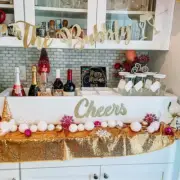 BEVERAGE BAR DISPLAY Catering MIMOSAS DISPLAY BAR CATERING BARTENDING COOLER