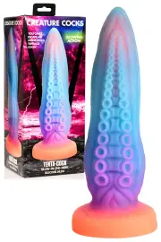 Creature Cocks Tenta Cock 9.5" Luminous Silicone Tentacle Monster Dildo