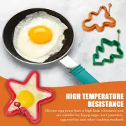 Egg Cooking Mold Star Christmas Tree Gingerbread Man Shaped Egg Cooker elegance