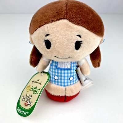 Hallmark Itty Bittys Dorothy Wizard of Oz New 4" Plush Stuffed Toy NWT Stocking