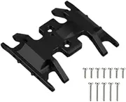 Chassis Components for RC Cars with Motor Base Mount, Black