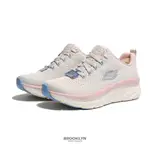 SKECHERS 健走鞋 D'LUX WALKER 米白 水藍 麂皮 女(布魯克林) 149368NTMT