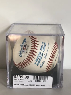 RAWLINGS BASEBALLS AUTOGRAPHED BY KEN GRIFFEY SR- PSA AO70048