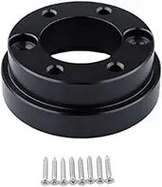 FVDPWYE Steering Wheel Adaptor Plate Replacement Wheel Connector Quick Release Race Car Accessories for G920 G29 7cm/2.75" Pcd Wheel, Black