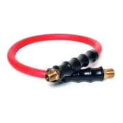 Steelman 24 in. Rubber Hose Reel Connection with 3/8 in. NPT Fittings 98456-IND