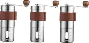 Luxshiny Pcs Manual Coffee Grinder Portable Bean Grinder Compact Machine Fine to Coarse Grinding Levels Professional Hand Coffee Mill Hand Adjustable Setting
