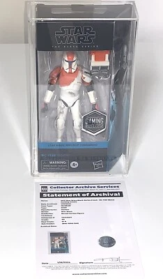Star Wars Black Series Gaming Greats Boss RC1138 Commando CAS 90 Graded UV Case
