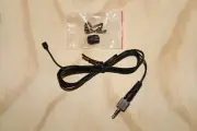 Black Lavalier Lapel Microphone for Sennheiser Wireless Transmitters *NEW*