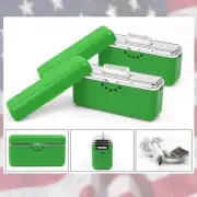 2 2800MAH EXTERNAL GREEN BATTERY MOBILE CHARGER USB IPHONE 4S 4 3GS IPOD CLASSIC