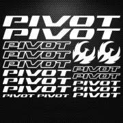 FITS Pivot Vinyl Stickers Sheet Bike Frame Cycle Cycling Bicycle Mtb Road